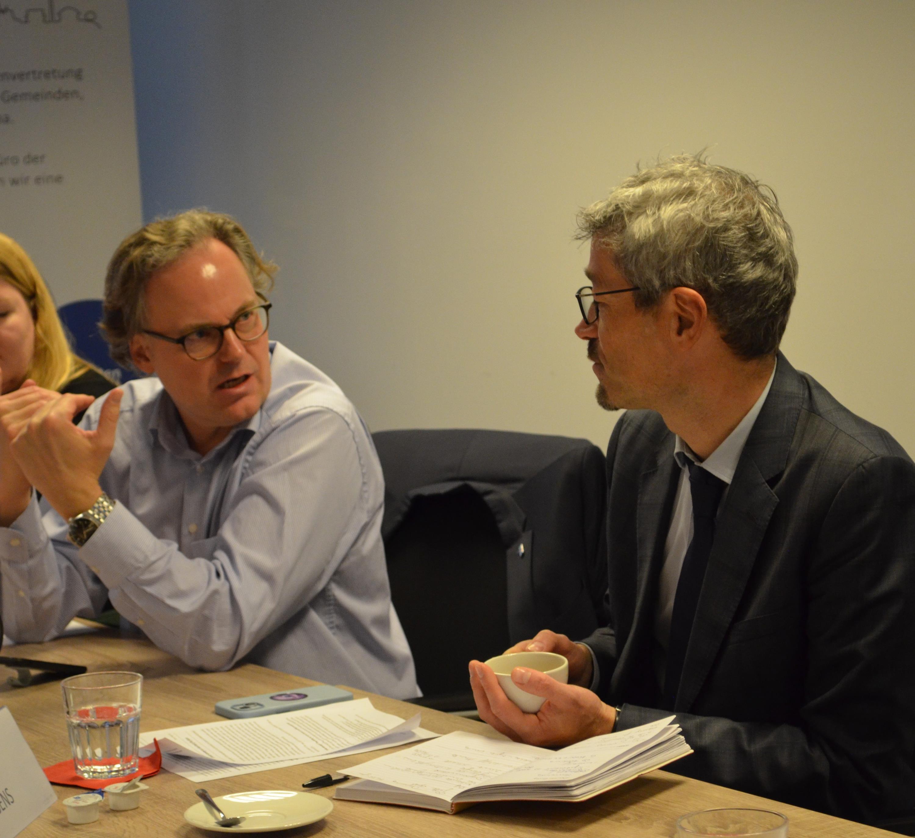 Parlamentarisches Frühstück in Brüssel (1)