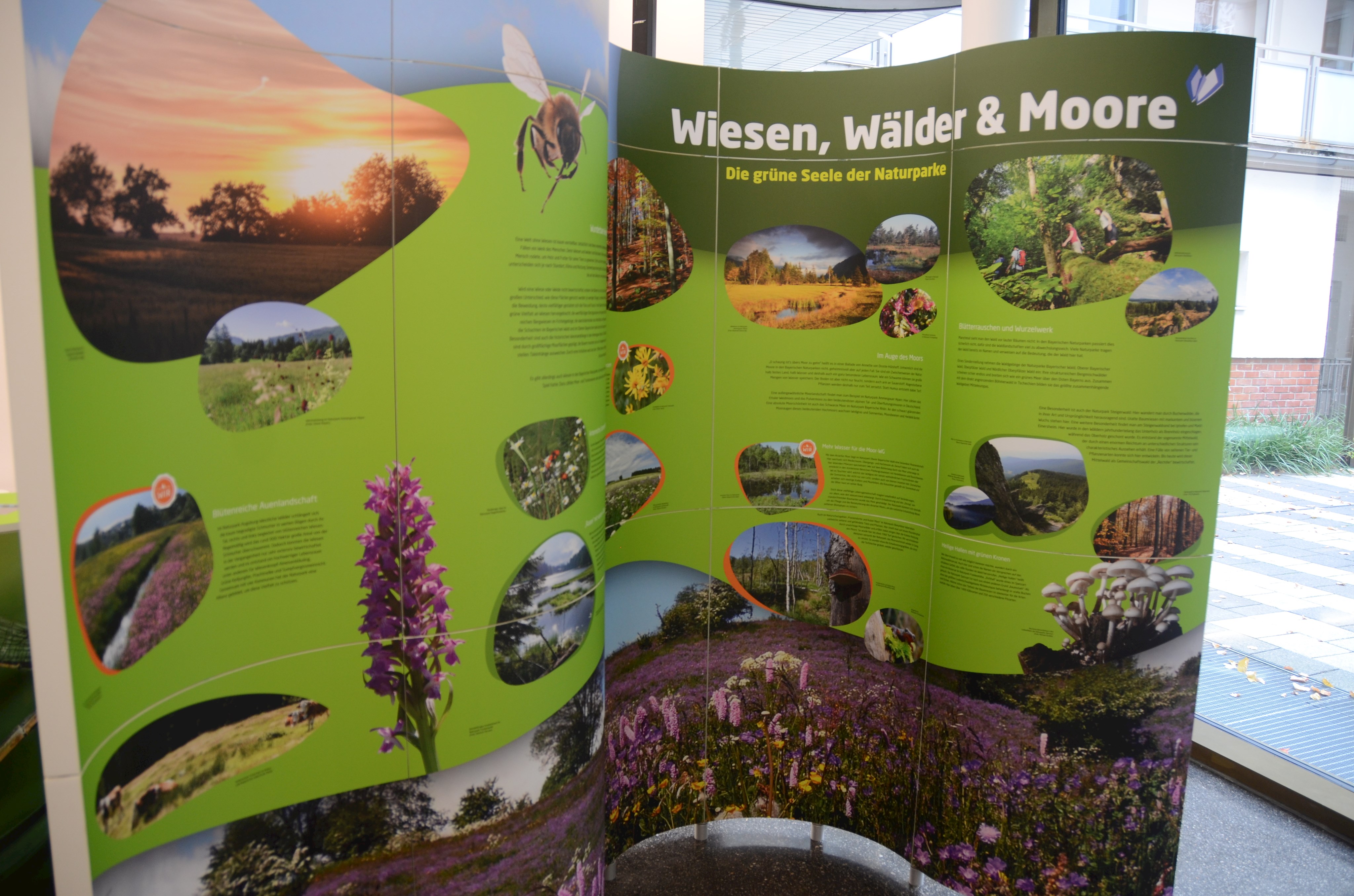 Ausstellung Bayerische Naturparke Bild 1