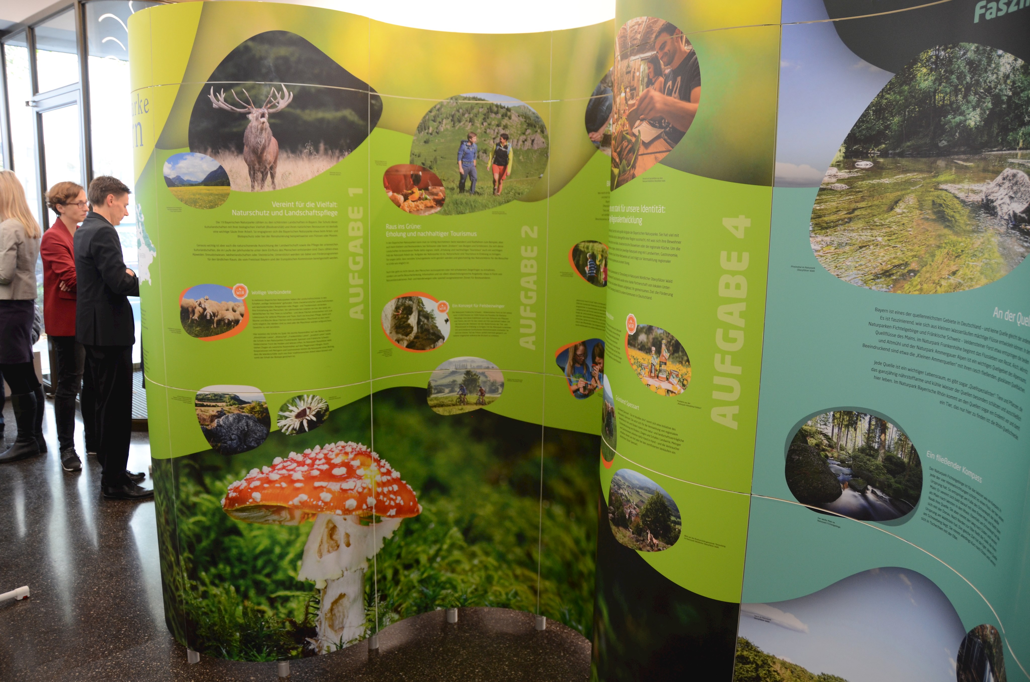 Ausstellung Bayerische Naturparke Bild 2